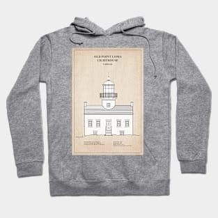 Old Point Loma Lighthouse - California - SBD Hoodie